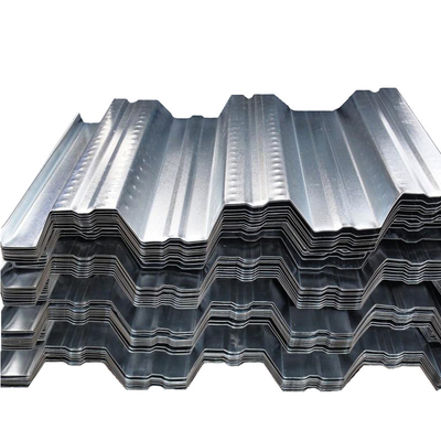 4x8 Galvanized Corrugated Roofing Sheet 0.25-2.5mm Thick White Iron Sheet